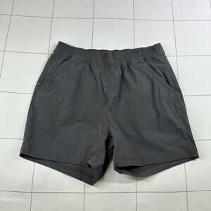 Duluth Trading Co Shorts Womens 12 Gray AKHG Access Point Pull On Nylon Hike